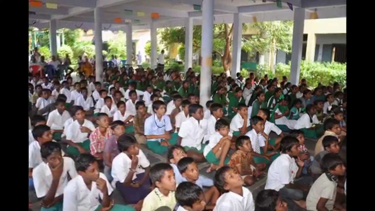 Sri. V.V. Lakshminarayana, IPS at Dhulipudi School on 13/09/2014 - Photos