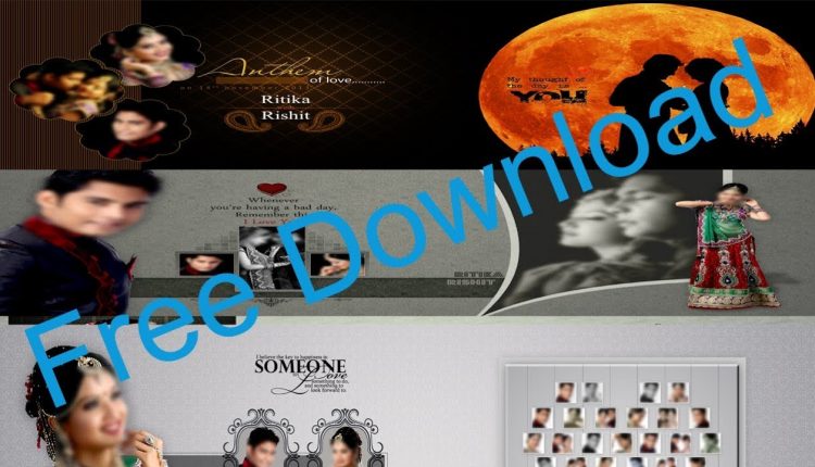 Wedding album Design psd Free Download