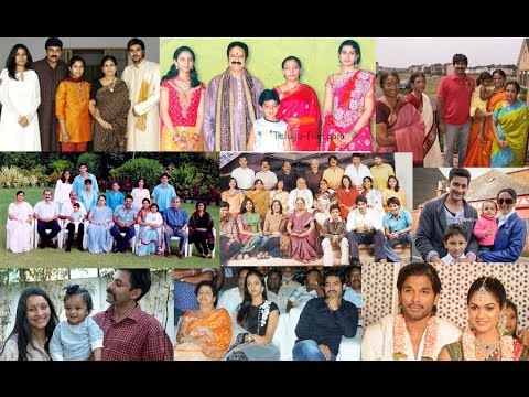 Telugu actors family photos - Tollywood families