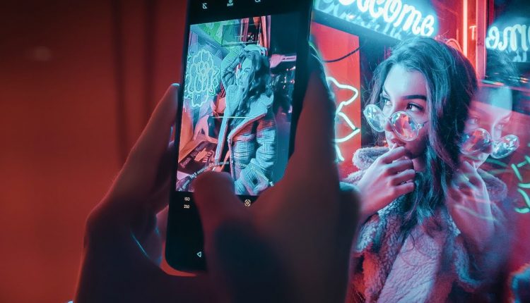 Neon Portraits With The OnePlus 6t!