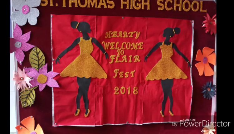 St Thomas High school Basaveshwarnagar photos of FLAIR FEST 2017-18