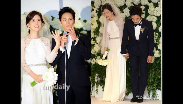 Lee Bo Young & Ji Sung's Wedding Photo Album