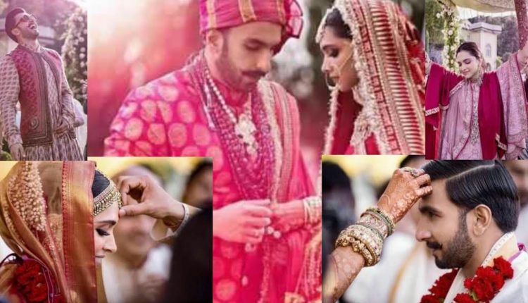 Ranveer singh and Deepika Padukone Wedding Pics