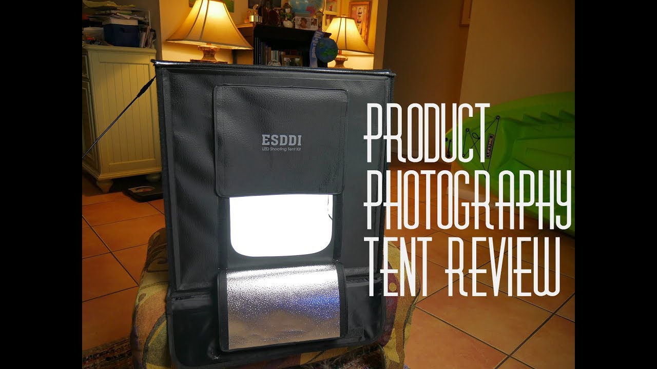 Esddi 20" Product photography Light Box Portable photography studio