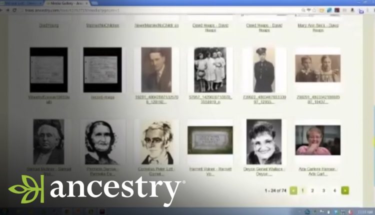 Ancestry.com Online Family Trees:  Uploading Pictures and Documents | Ancestry
