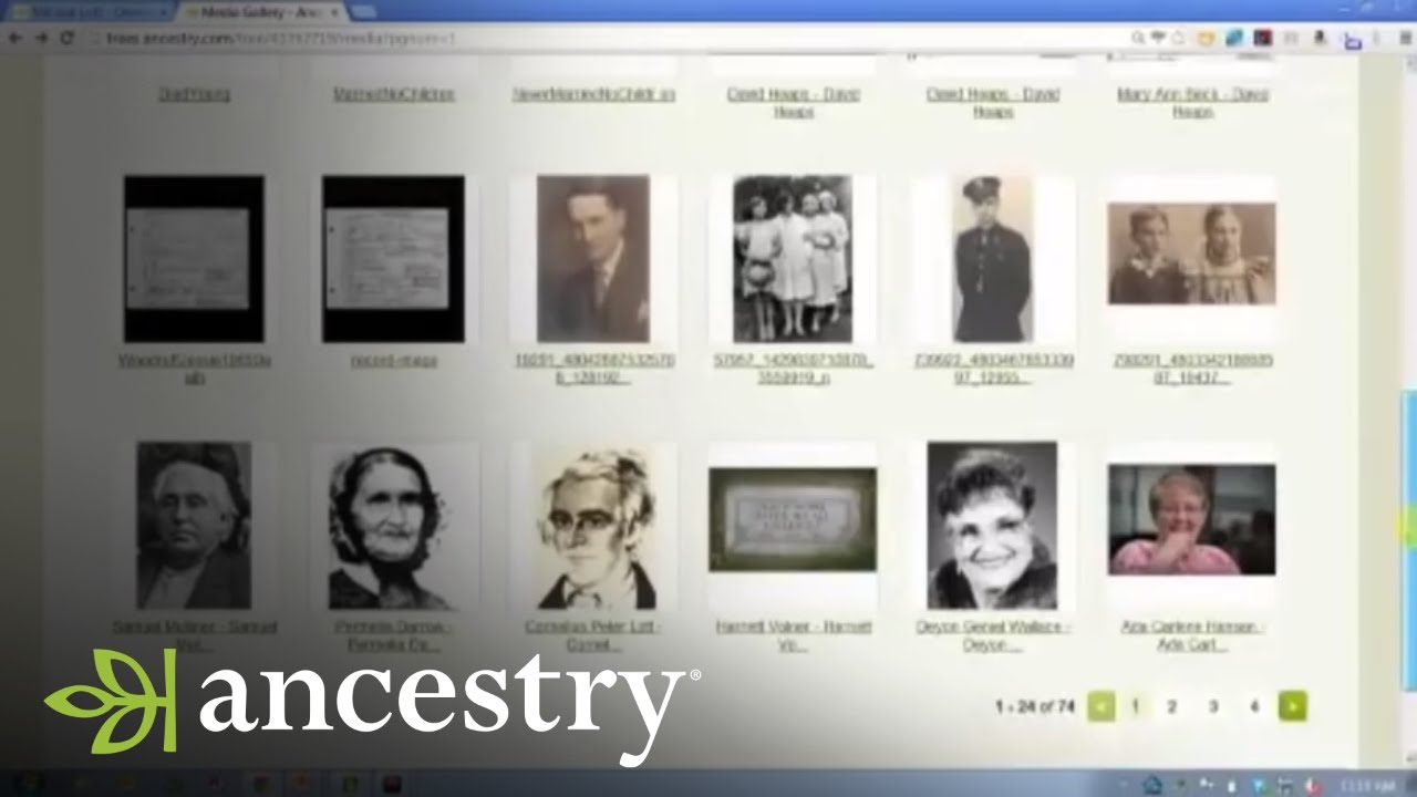 Ancestry.com Online Family Trees:  Uploading Pictures and Documents | Ancestry