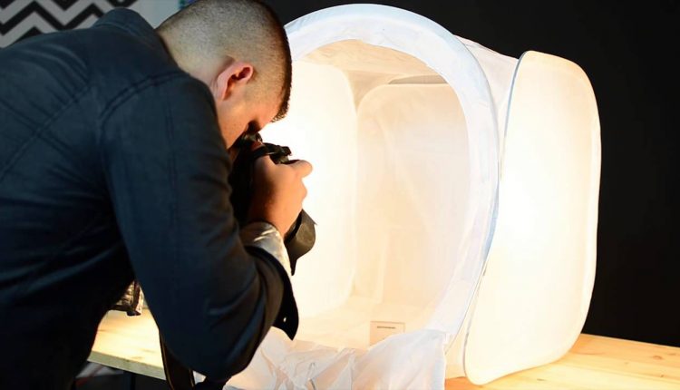 Where to Set Lights in Light Tents : Photography Lighting