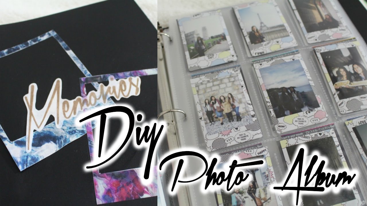 DIY Polaroid Photo Album || ToniMarie