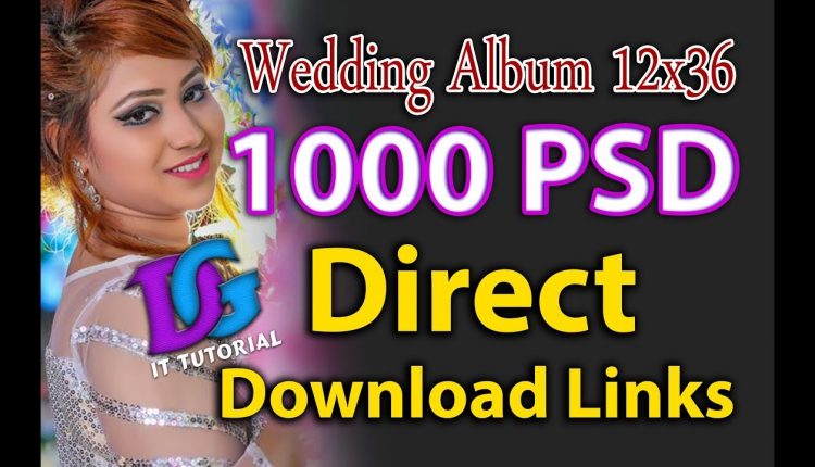 Wedding Album 12x36 (1000) Free Psd Templates Direct Download Links | Free Download 12x36 PSD