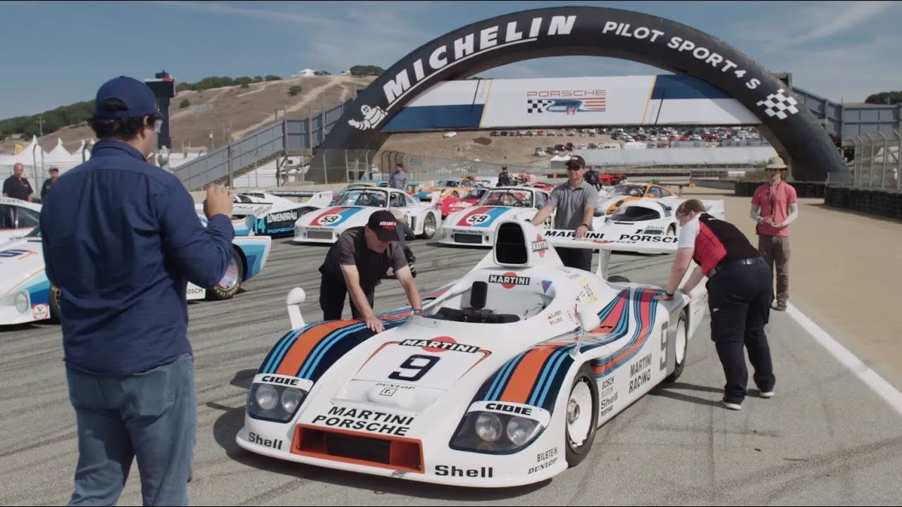 Rennsport Reunion VI Family Photo - Behind the Scenes