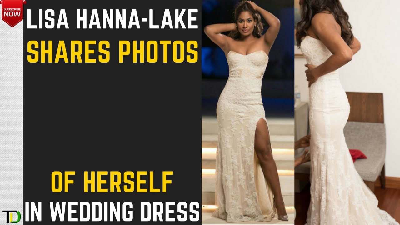 PHOTOS of LISA HANNA in Her WEDDING DRESS - Teach Dem