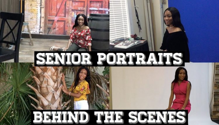SENIOR PORTRAITS  VLOG: BEHING THE SCENES | SEPHONIEOFFICIAL