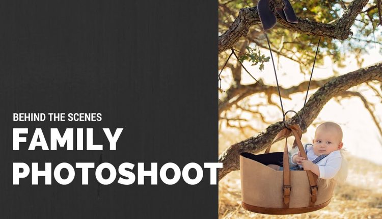 Behind the Scenes Family Photo Session with Highlight Your Wrinkles