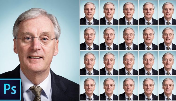 How to Create Passport Size Studio Photos in Photoshop [Free Action Included]