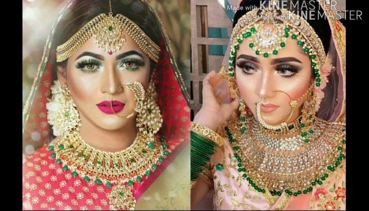 Latest Indian #Bridal Makeup and Jewelry#Indian Bridal Look in 2019#Matha Patti Designs 2019