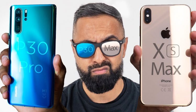 Huawei P30 Pro vs iPhone XS Max