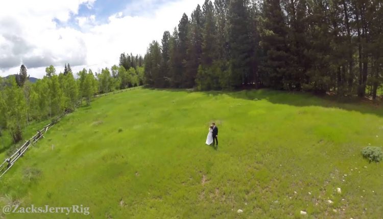 Beautiful Aerial Wedding Photography - DRONE FAIL!!
