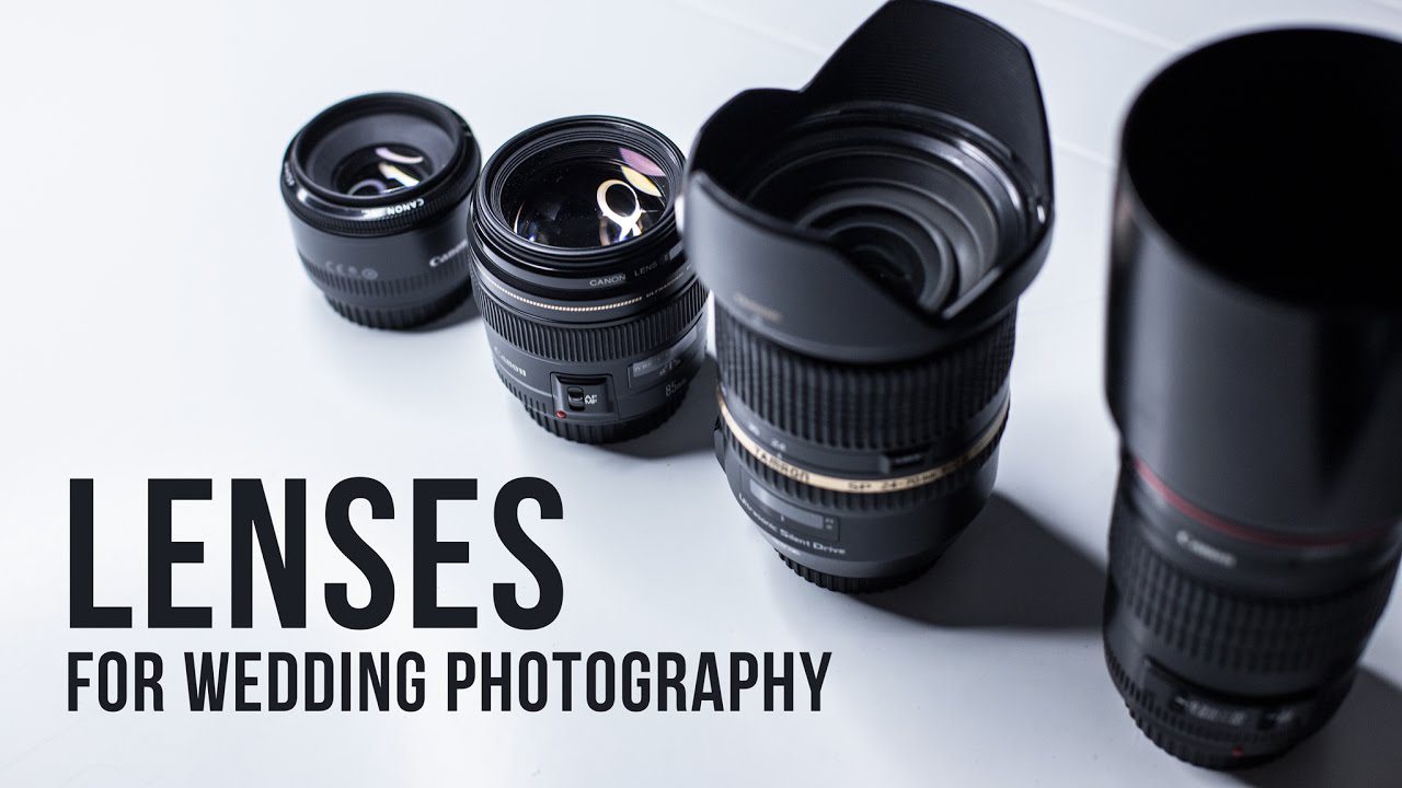 Essential LENSES and GEAR for WEDDING PHOTOGRAPHY