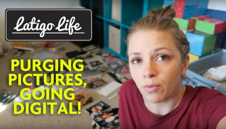 How I Organize and Digitize My Thousands of Pictures || New Year's Decluttering Project