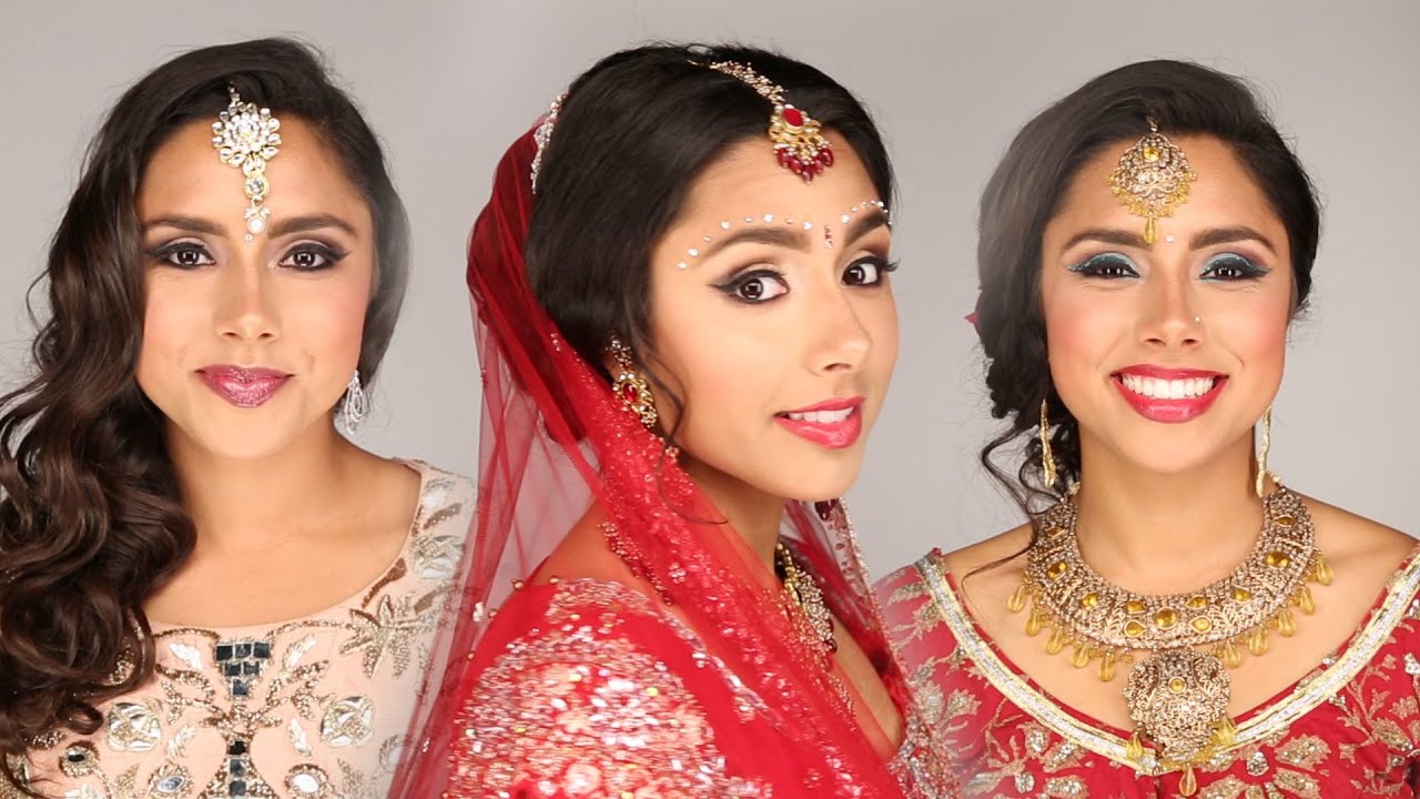 1 Woman + 5 Indian Bridal Looks