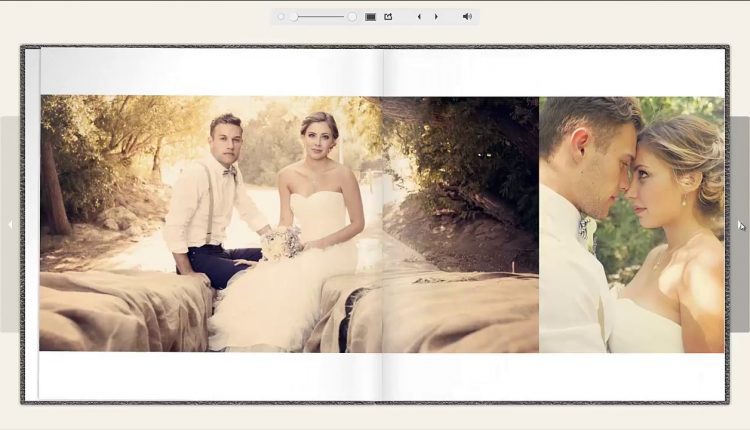 White Wedding Album Template