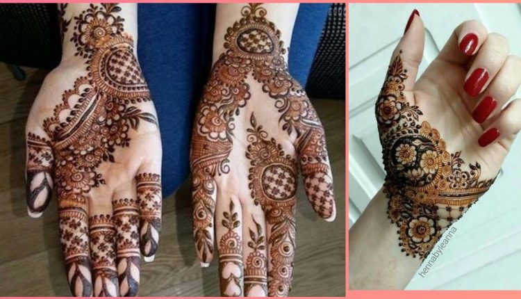 beautiful & latest bridal mehndi design for hands 2018