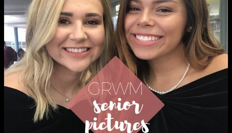 GRWM // senior pictures!!