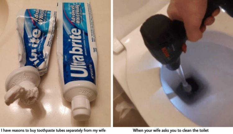 10+ Photos That Prove Being a Husband Is Genuine Art
