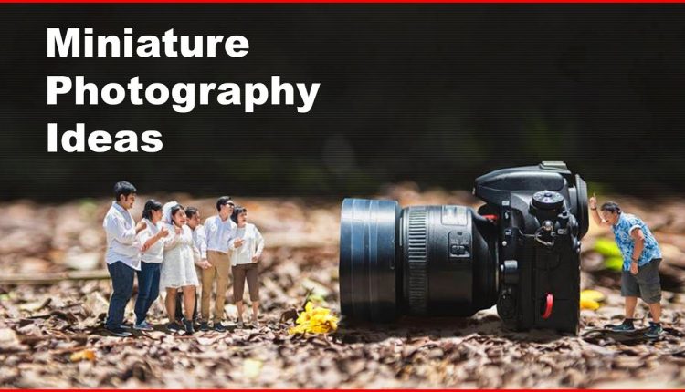 Miniature Photography Ideas For Wedding | Fashionista | TBG Bridal Store