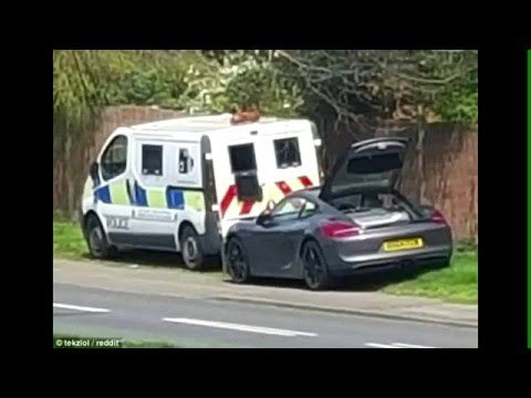 Reddit photo shows motorist block police van's speed camera before going to pub