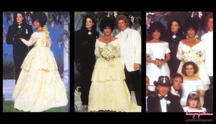 Michael Jackson at Elizabeth Taylor's wedding NEW PHOTOS