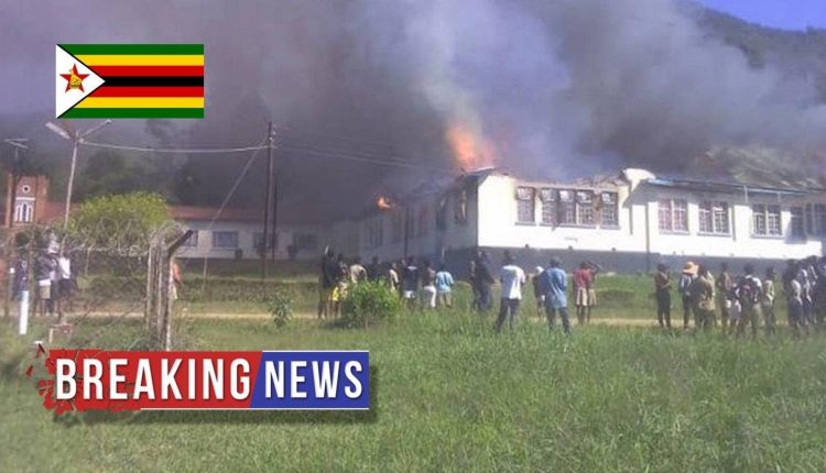 Fire burns down top Manicaland high school (SEE PICS) | Breaking News
