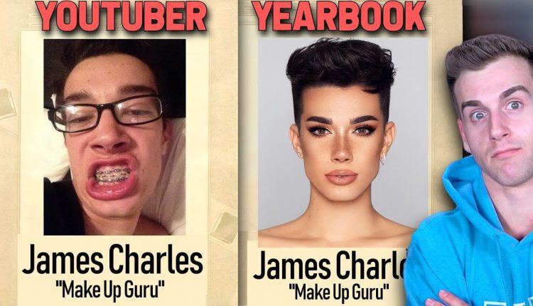 Youtubers School Yearbook Pictures! (Then and Now)