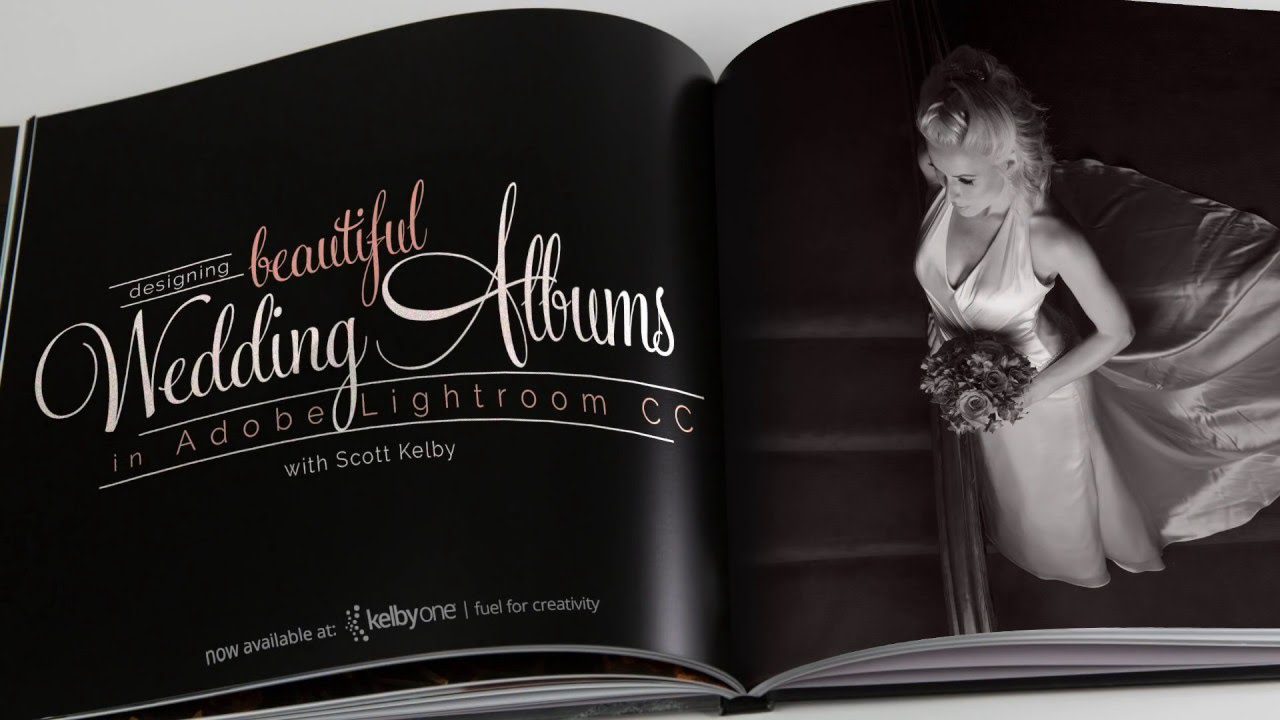Designing Beautiful Wedding Albums in Lightroom Trailer