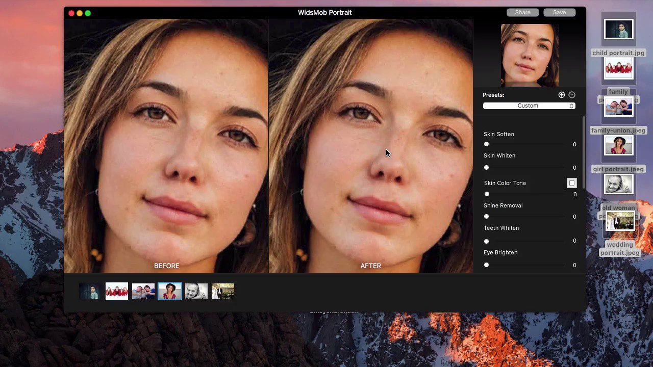 Widsmob Portrait Video Tutorial - How to Use WidsMob Portrait to Makeup Different Portrait Images