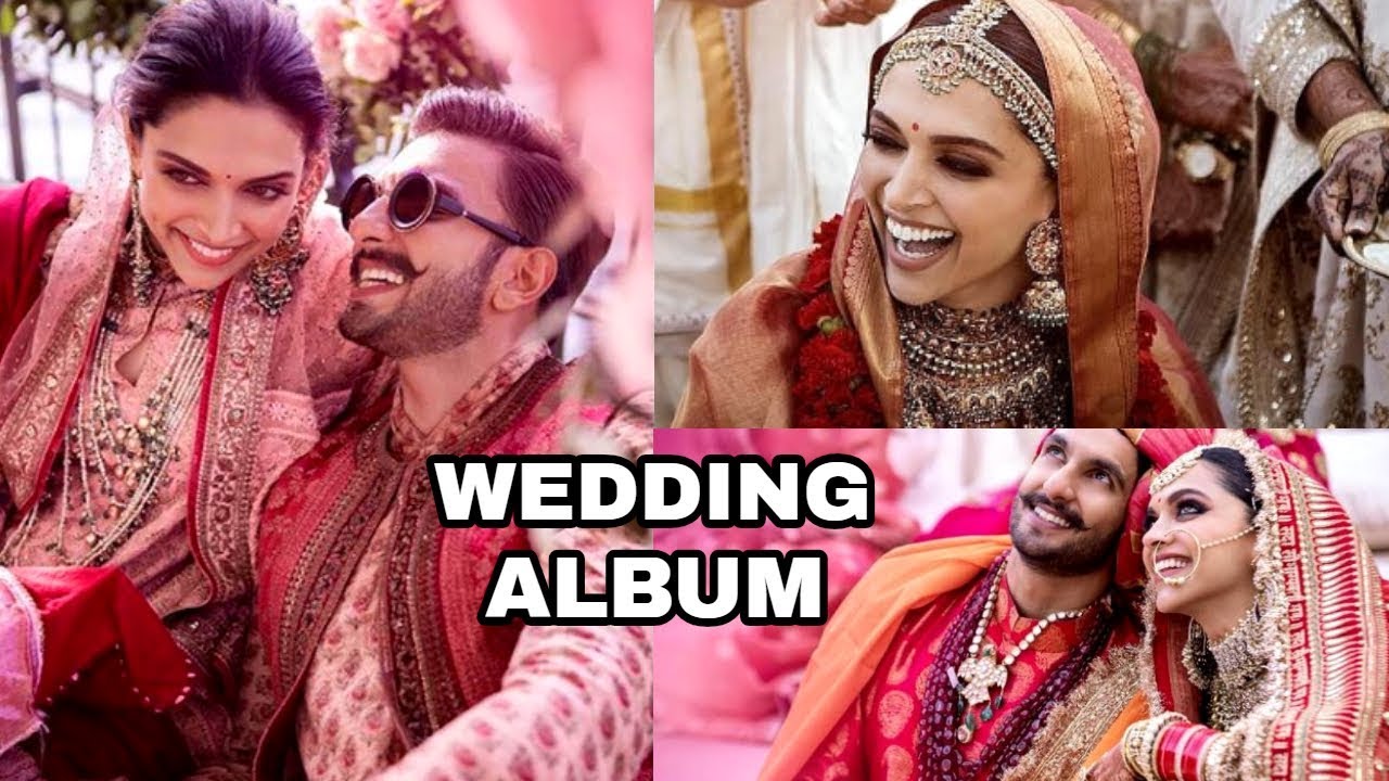 Bollywood beautiful couple Deepika and Ranveer Wedding Album