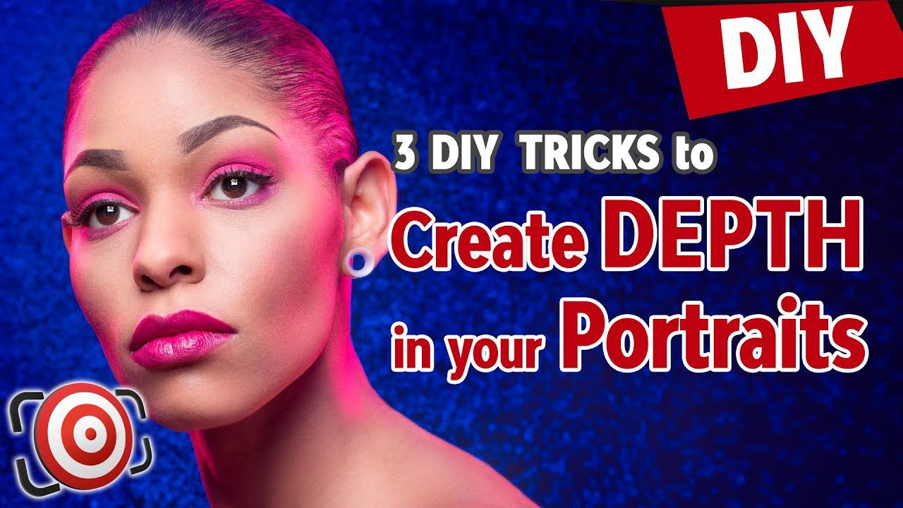 3 DIY PHOTOGRAPHY TIPS to Create Depth in Studio Portraits and Modeling Shots