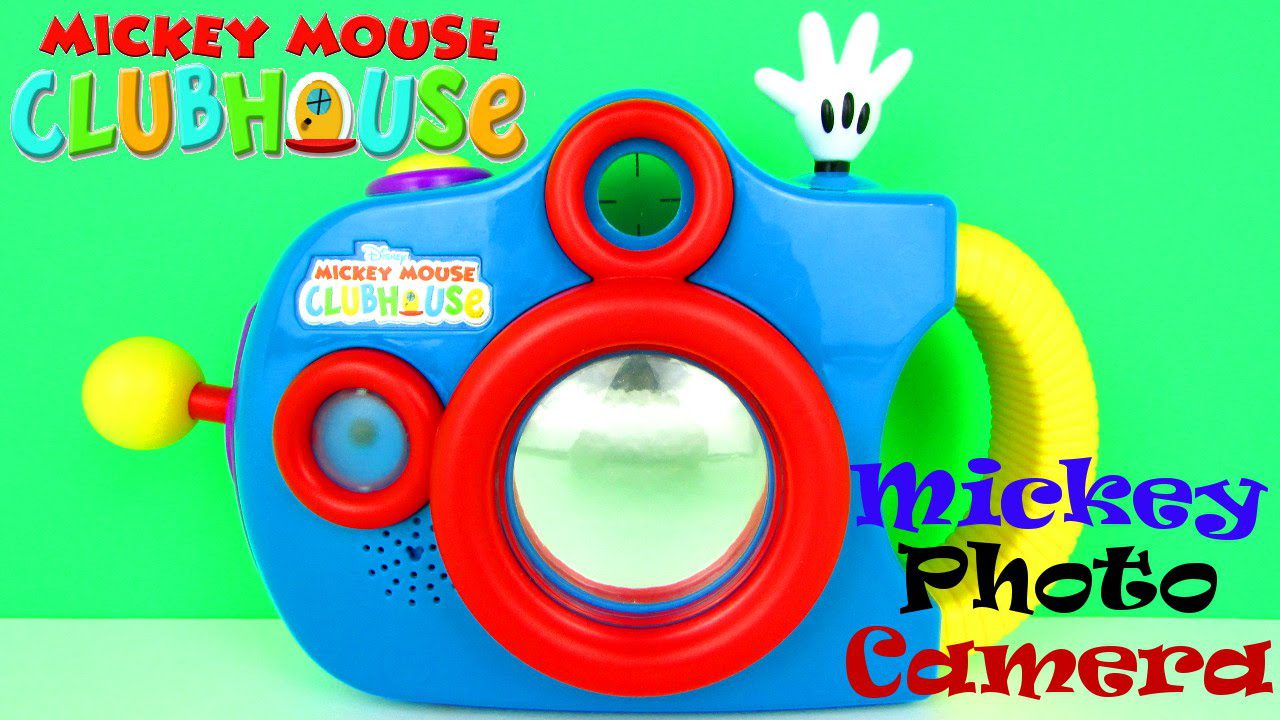 Disney Junior Mickey Mouse Clubhouse: Mickey Photo Camera Preschool Toy Review, IMC Toys