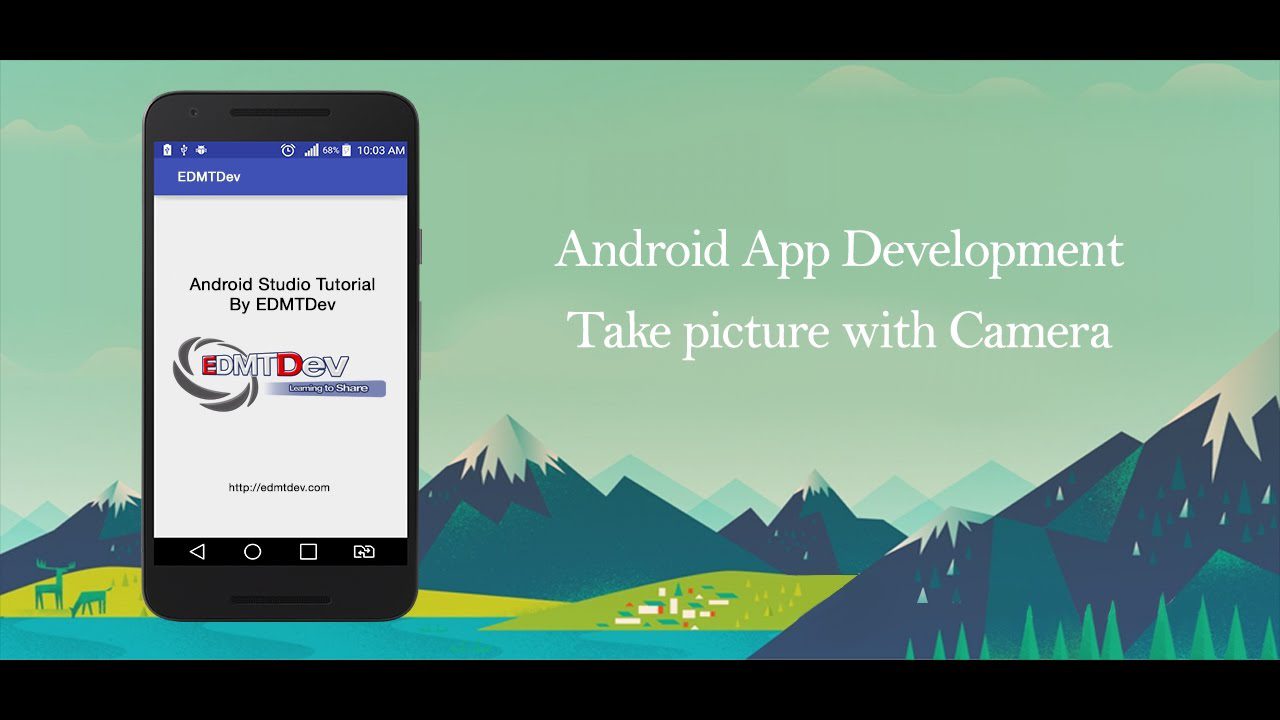 Android Studio Tutorial - Take picture with Camera