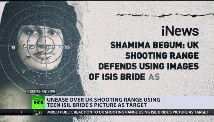 Harmless fun or racist? Use of ISIS bride’s picture as shooting target sparks DEBATE