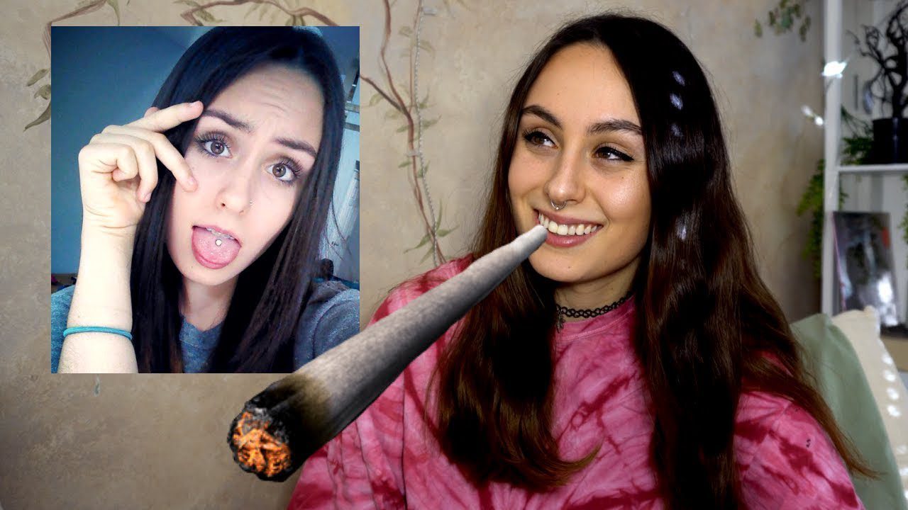 REACTING TO MIDDLE SCHOOL PHOTOS WHILE HIGH