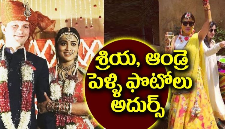 Shriya and Andrei Koscheev's wedding pics are too beautiful - NOIX TV