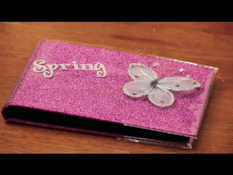 How to Decorate Photo Albums : Craft & Decoration Tips