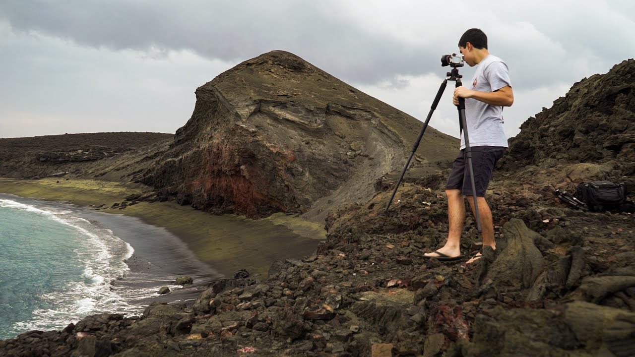 Seascape Photography at a Green Sand Beach
