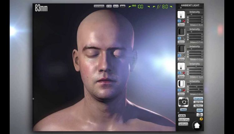 Photo Light Pro, the 3D virtual Photography Studio