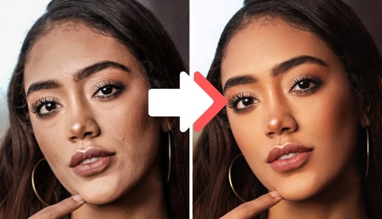 Using Dodge and Burn + Luminosity Mask to Retouch and Color Grade - Photoshop CC Tutorial