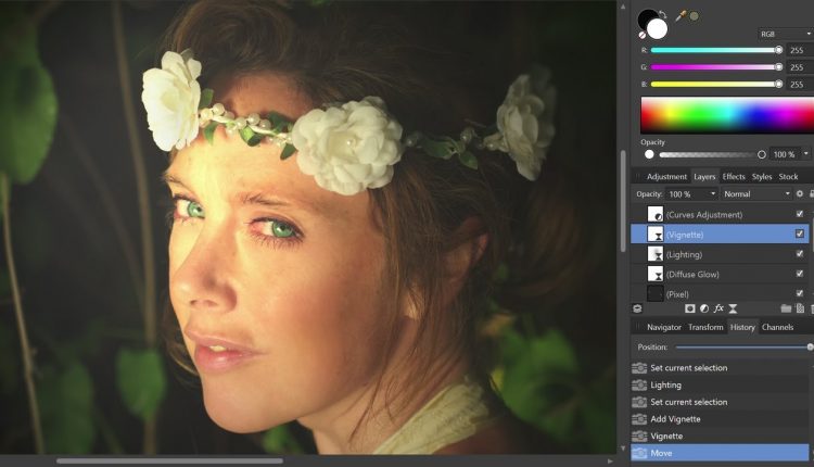 Portrait Retouching (Affinity Photo Windows)