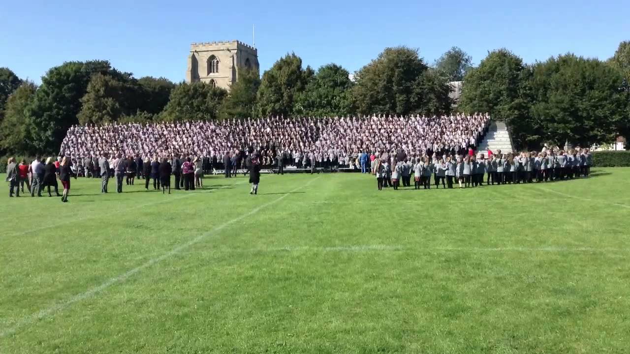 Giles Academy whole school photo 2015