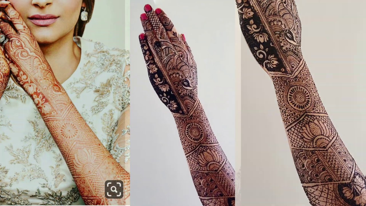 Video Recreation of Sonam Kapoor Wedding||Full Hand Bridal Mehndi Designs
