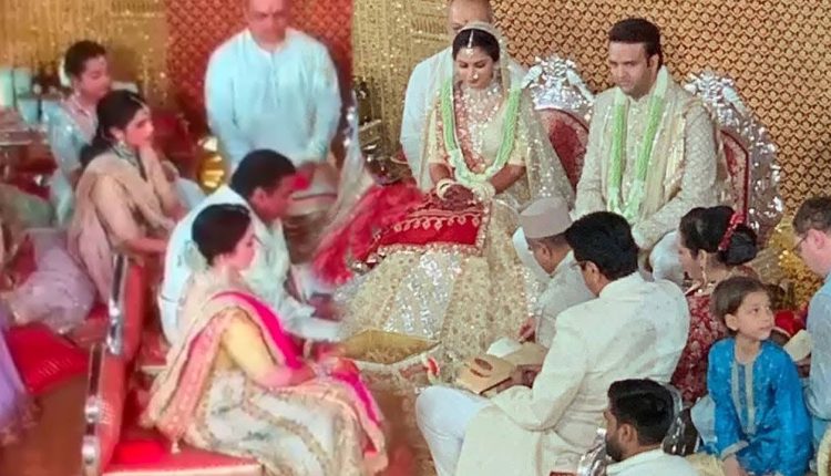 Isha Ambani and Anand Piramal wedding highlights: The first video of the bride and groom are out.